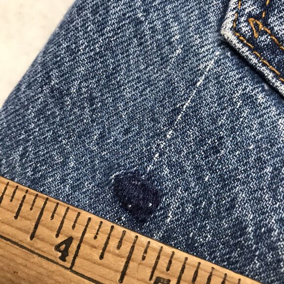 90s LEVIS 505 Jean Men 30x29 (30/30 tag) Orange Tab Regular Straight Distressed - Picture 6 of 15